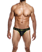 Load image into Gallery viewer, Male Basics Neon Jockstrap Neon Yellow