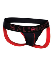 Load image into Gallery viewer, Male Basics Neon Jockstrap Red
