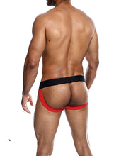 Load image into Gallery viewer, Male Basics Neon Jockstrap Red