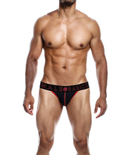 Load image into Gallery viewer, Male Basics Neon Jockstrap Red