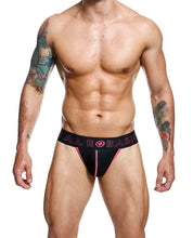 Load image into Gallery viewer, Male Basics Neon Thong Coral