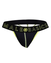 Load image into Gallery viewer, Male Basics Neon Thong Coral