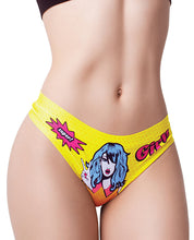 Load image into Gallery viewer, Mememe Comic Fans Printed Thong