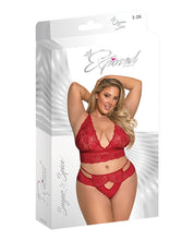 Load image into Gallery viewer, Sugar &amp; Spice Bra &amp; Panty Red QN