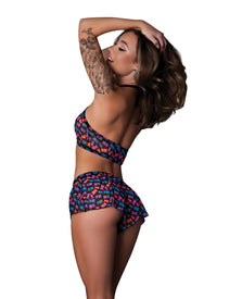 Glow in the Dark Top &  Short Lingerie 