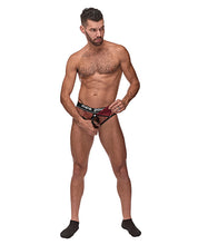 Load image into Gallery viewer, Cock Pit Fishnet Cock Ring Thong