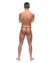 Load image into Gallery viewer, Diamond Mesh Posing Strap Blue O/s