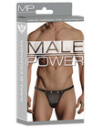 Male Power Rip Off Thong with studs