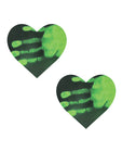 Neva Nude Temperature Reactive Heart Pasties