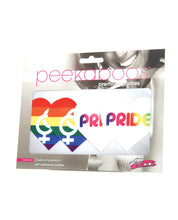 Load image into Gallery viewer, Peekaboos Pride Hearts - Pack of 2