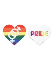 Load image into Gallery viewer, Peekaboos Pride Hearts - Pack of 2