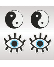 Load image into Gallery viewer, Peekaboos Yin &amp; Yang Pasties - 2 Pairs
