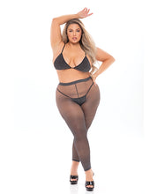 Load image into Gallery viewer, Pink Lipstick Tall Order Bra Top &amp; Leggings Qn