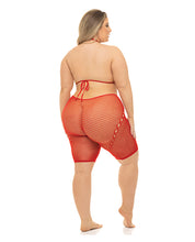 Load image into Gallery viewer, Pink Lipstick Fill Me In Bodystocking