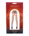 Fishnet Garter Pantyhose O/s