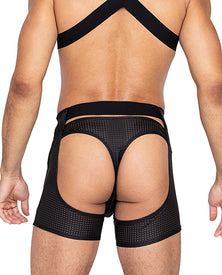 Master Thong W/contoured Pouch Black