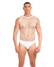 Load image into Gallery viewer, Rainbow Party Full Effect Large Mesh Unitard 2 pc Set