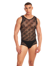 Load image into Gallery viewer, Rainbow Party Night Blaze Singlet 2 pc Set - Black