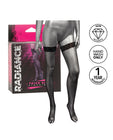 Radiance Thigh High Stockings - Black