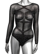 Load image into Gallery viewer, Radiance Long Sleeve Body Suit Black QN