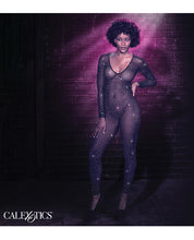 Load image into Gallery viewer, Radiance Crotchless Full Body Suit Black O/S