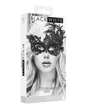 Load image into Gallery viewer, Shots Ouch Black &amp; White Lace Eye Mask