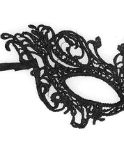 Load image into Gallery viewer, Shots Ouch Black &amp; White Lace Eye Mask