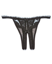 Load image into Gallery viewer, Scalloped Embroidery Crotchless Panty