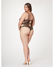 Load image into Gallery viewer, Fishnet Strappy High Cut Leg Teddy