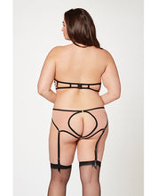 Load image into Gallery viewer, Mesh Cut Out Halter Teddy Qn