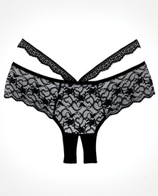 Adore Heartbreaker Panty Black O-s
