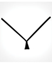 Load image into Gallery viewer, Adore Between The Cheats Velvet  Panty Black O-s