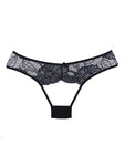 Adore Kiss Mesh & Lace Open Panty Black O-s