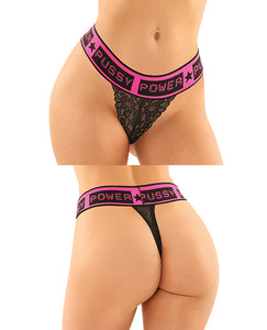 2 Piece Micro Brief & Lace Thong
