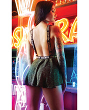 Load image into Gallery viewer, Vibes Boss Bitch Suspender Skirt