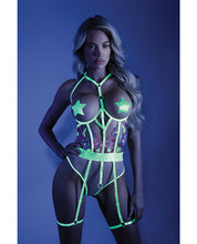 Load image into Gallery viewer, Glow in the Dark Teddy Neon Green