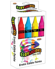 Load image into Gallery viewer, Bodylicious Edible Pens - Pack Of 4