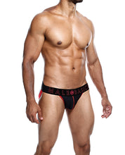 Load image into Gallery viewer, Male Basics Neon Jockstrap Red