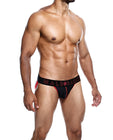 Male Basics Neon Jockstrap Red