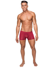 Load image into Gallery viewer, Seamless Sleek Short W/sheer Pouch