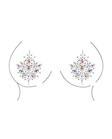 Shots Bliss Dazzling Nipple Bling  Sticker O-s